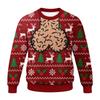 Unisex Funny Crewneck Long Sleeve Sweater for Casual Wear