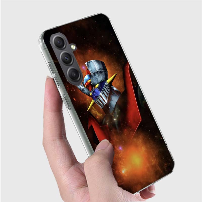 G-Goldorak UFO Robot Phone Case For Samsung A16 A26 A36 A56 A17 A03S A04S A02S A05S A50S A30 A20 A70S A40 A21 Galaxy Note 20 10
