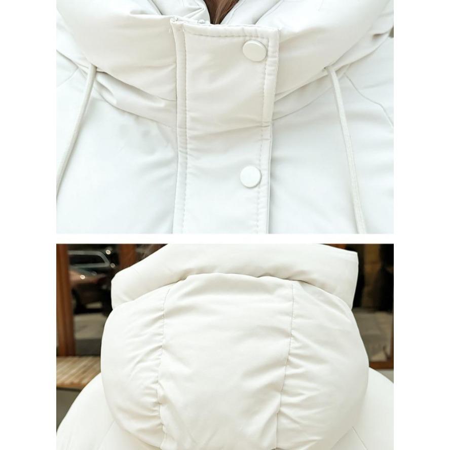 Women Jacket Winter Hooded Women's Cotton Coats Thickened Female Bread Clothes Comfortable and Youthful Outerwears