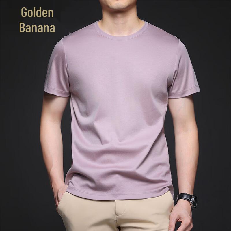 Jinju Men s Wrinkle-Free Pure Cotton Short Sleeve T-Shirt 3XL