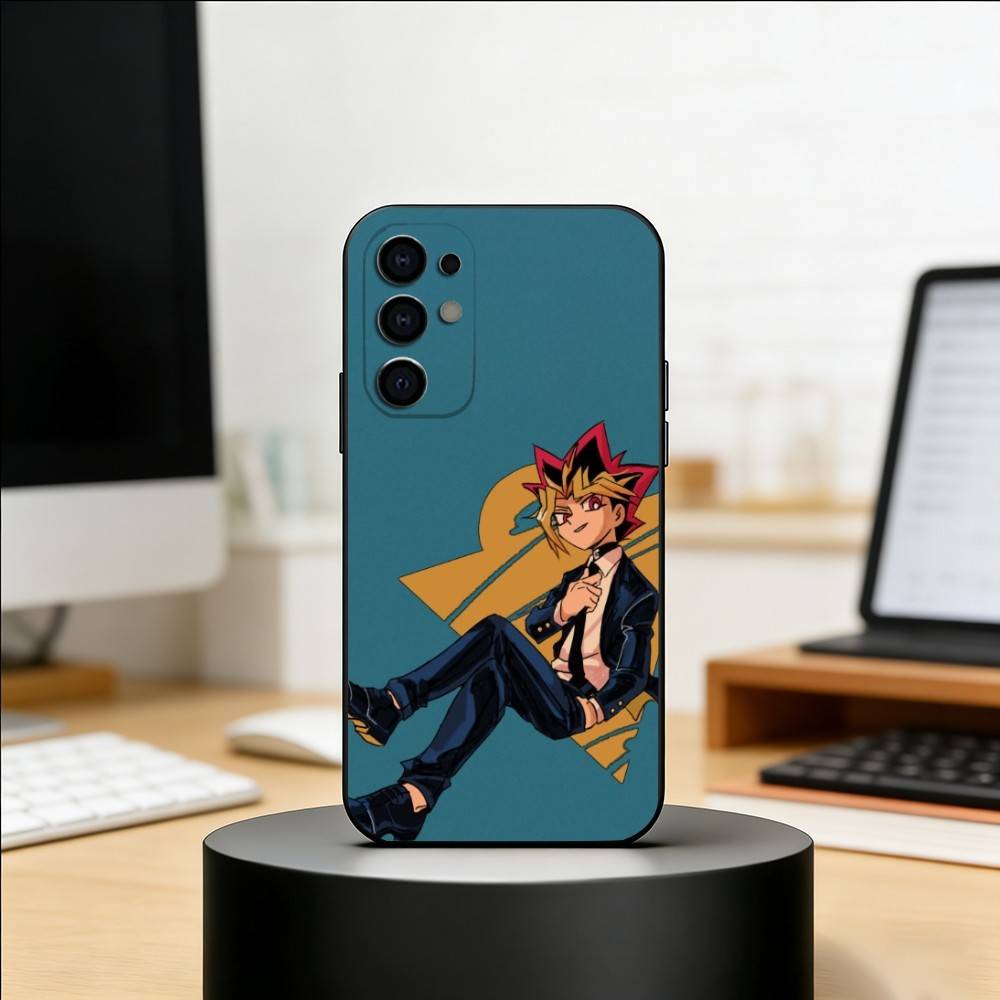 Yugioh Yami Yugi Phone Case For Samsung S25,S24,S21,S22,S23,S30,Ultra,S20,Plus,Fe,Soft Silicone Black Cover