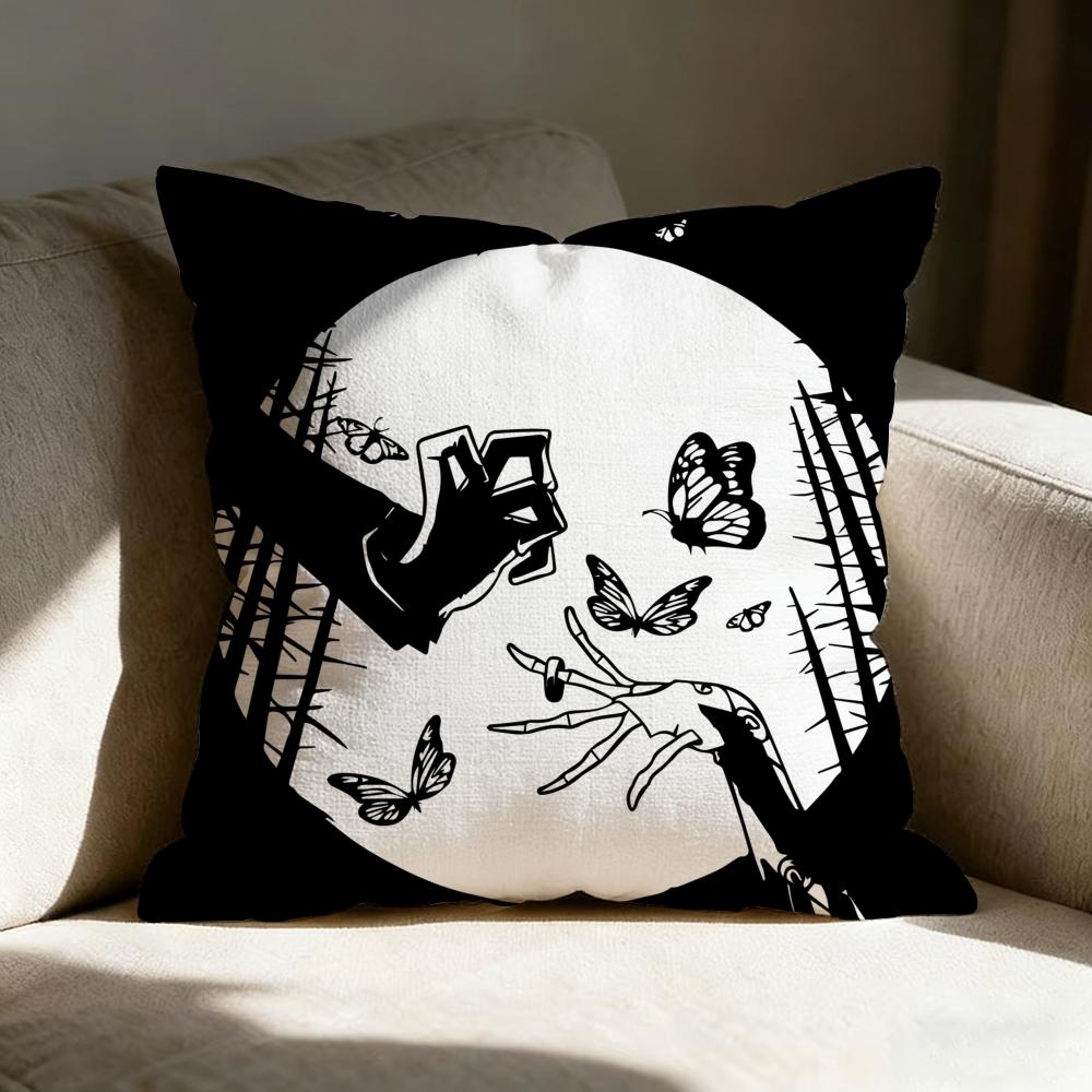 Ccorpse BBrides Moive Pillow Case Linen Pillow Covers Cover For Couch Living Room Bench Patio Floor Linen Home Decor