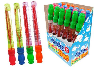 Sanyodo Fluffy Bubble Sticks Multicolor (24-Piece Set)