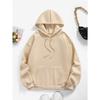 Angel Pattern Printed Men's Hooded Sweatshirt, Casual Polyester Hooded Sweatshirt, Regular Length, Comfortable All Year Round
