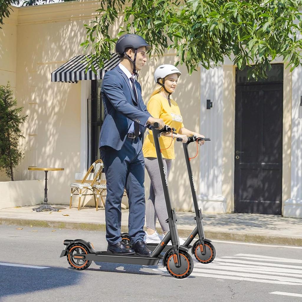 Ultra Light Electric Scooter Adult, 30-35km Range, 8.5" Foldable E Scooter, 350W Motor, 3 Speed Mode, TODIMART T3 for Adults and Teens,Smart App