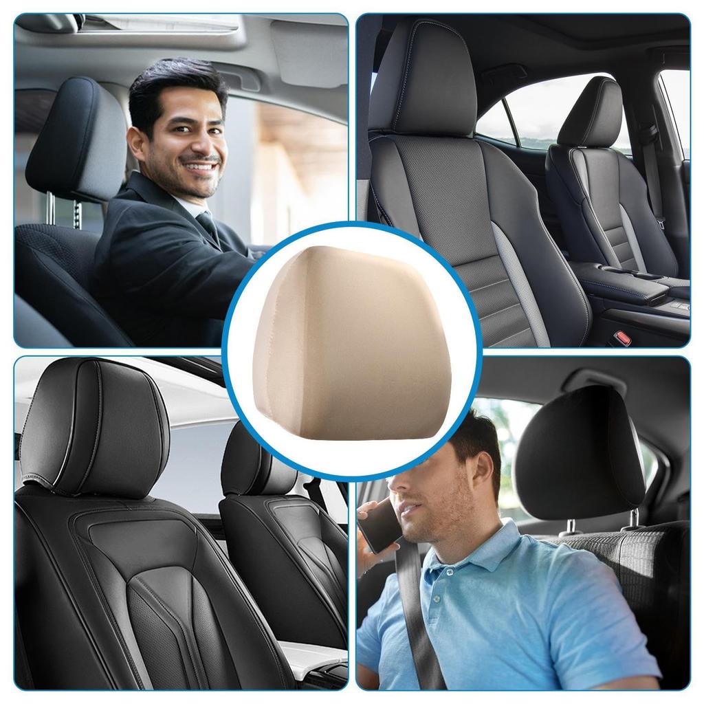 Headrest Cover Universal Model Headrest Cover for Car Mount Driver Passenger Seat Cover Car