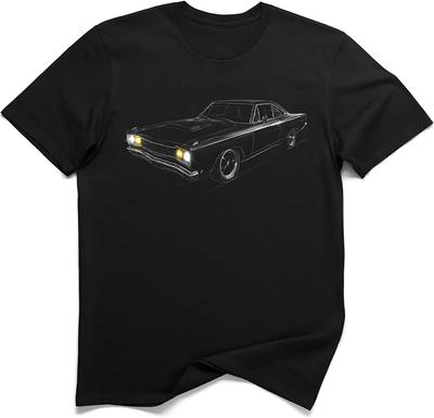 1968 Klassischer Vintage V8 Muscle Car Enthusiast Grafik T-Shirt