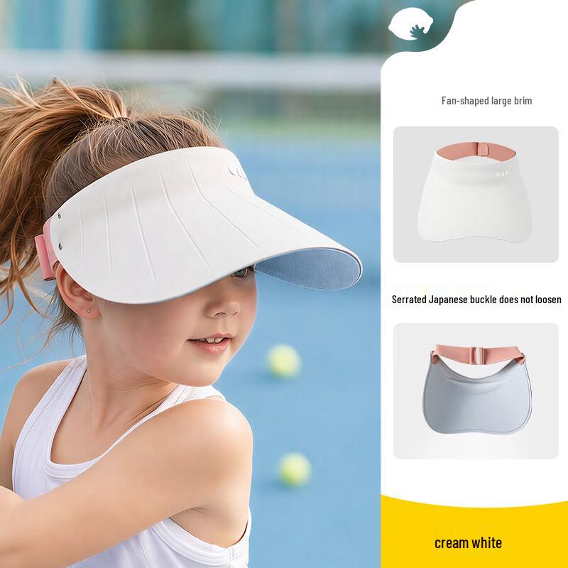 Lemonkid Kids Sun Protection Visor Hat 43-58cm