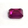 Natural Dark Pink Sapphire 4-6 Ct Emerald Cut Certified Beautiful Gemstone