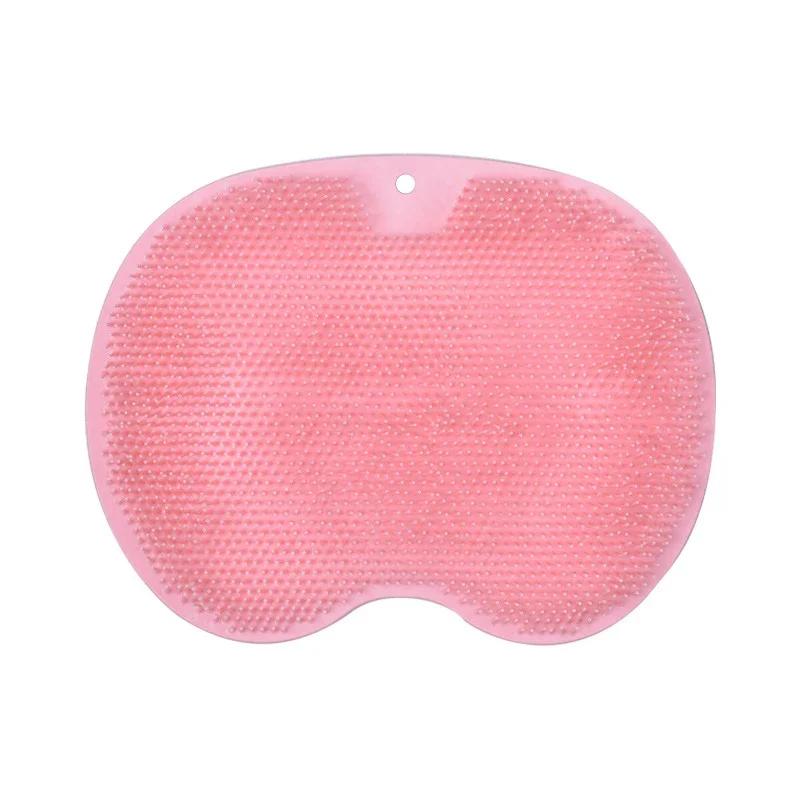 Badezimmer Anti-Rutsch-Pad für Fußwäsche, Silikon-Fußwaschbürste, Bad-Fußmassage-Pad-Matte, Duschmassage