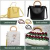 D Shape Purse Handles Resin Purse Handles Decorative Bag Handles Smooth Handbag Handle for Handmade Crochet Bag DIY Supplies