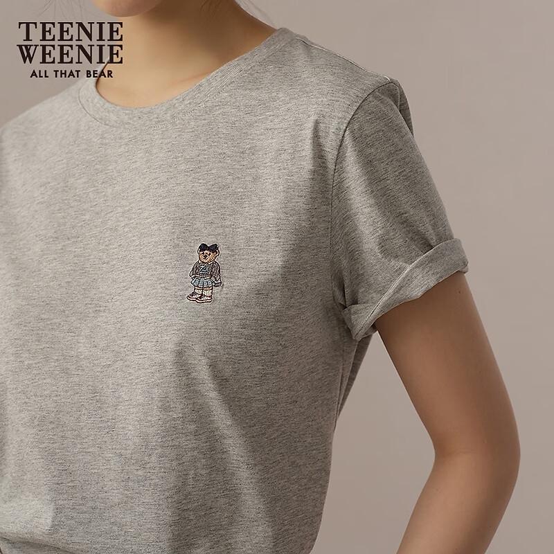 Teenie Weenie Women's Macaron Round Neck Short Sleeve T-Shirt