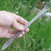Ergonomic 3 Prong Bonsai Rake Steel Tool Gardening Tool Simple for Efficient Soil Loosening & Weed Removal In Gardens