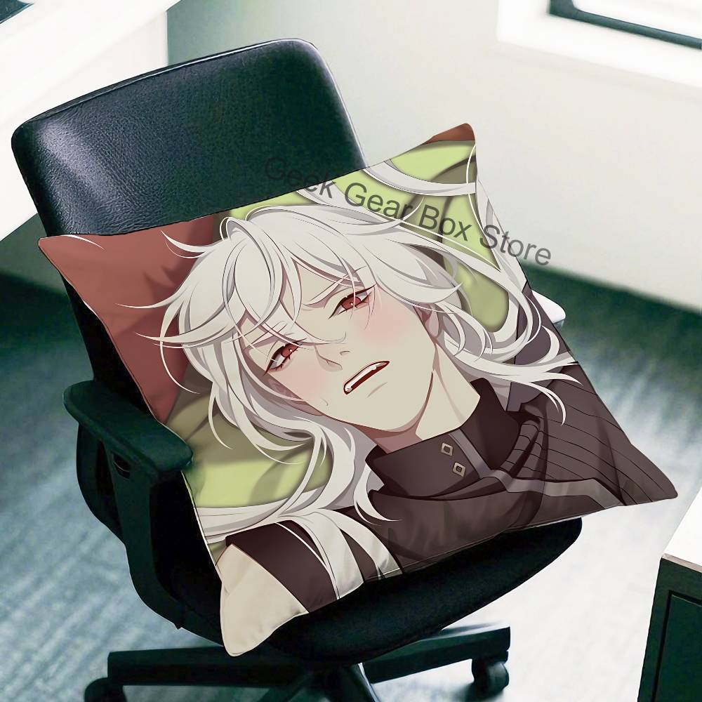 Casper A DDate with DDeath Pillow Case For Sofa Decor Car Office Room Printing Cushion Cover Decorations and Protector