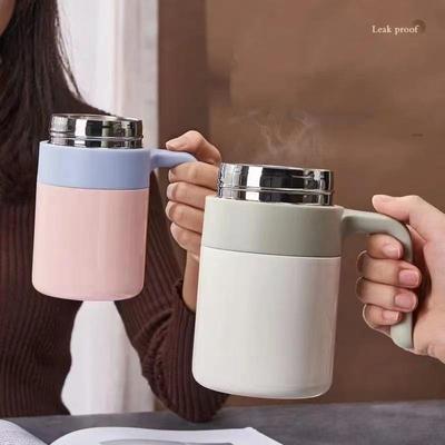 316 Stainless Steel Insulation Cup Large Capacity Drinking Cup with Handle In Office Outdoor Handle Mug Gift Cup Coffee Cup