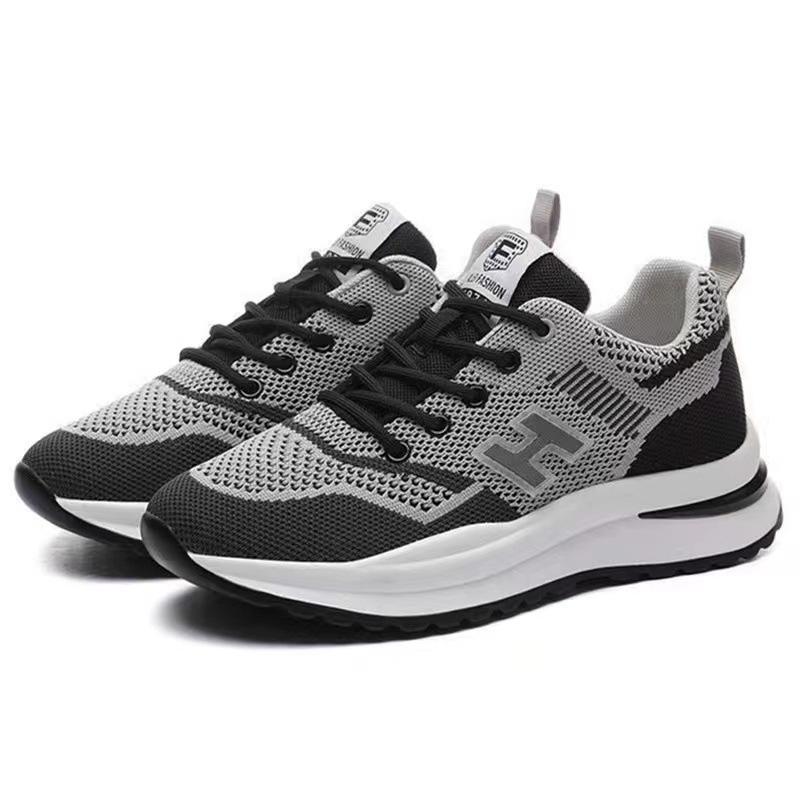 Shoes Women s Spring and Autumn Flying Weaving Women s Casual Shoes Fashion Sneakers Lightweight Student Women s Shoes 36