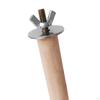 Birds Parrot Perch Bird Stands Wood Climbing Branches Station Pole Tabletop for Lovebirds