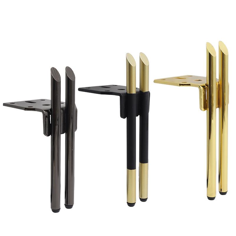 4pcs 13/15/18cm Metal Adjustable Furniture Legs Sofa TV Cabinet Feet Bathroom Cabinet Bed Support Leg Home Replacement Hardware
