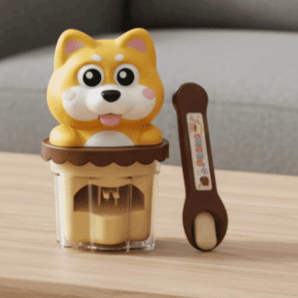 Food Feeding Talking Pudding Dog Toy Simulation Play House Toys for Friend