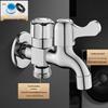 Xihe Brass Dual-Head Washing Machine Faucet