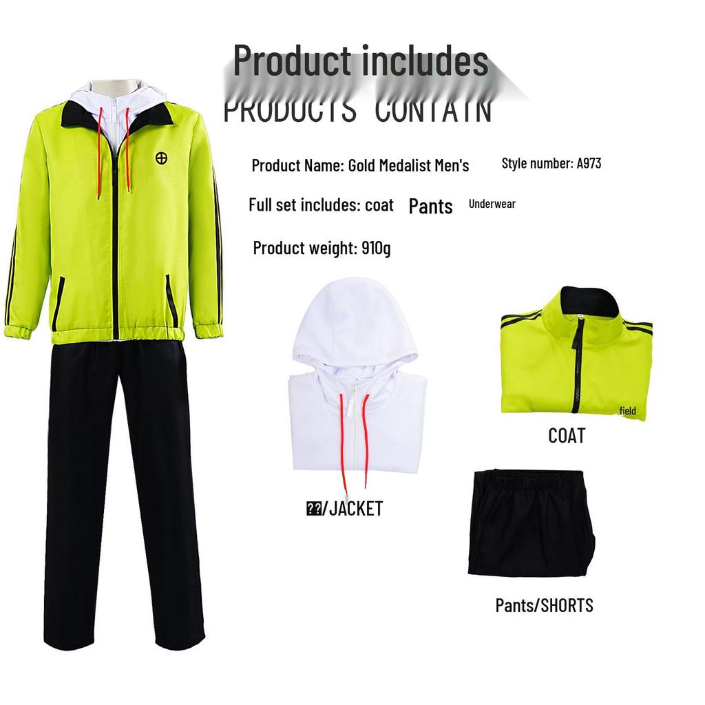 Halloween Elementary School Gold Medal Winner Cosplay Costume