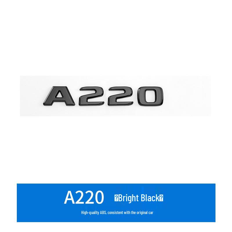 Mercedes AMG A45 CLA45 GLA45 Turbo 4MATIC Emblem Aufkleber