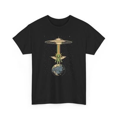 UFO T-Shirt | Alien Grafik T-Shirt | Cooles Weltraum-Outfit für Sci-Fi-Fans