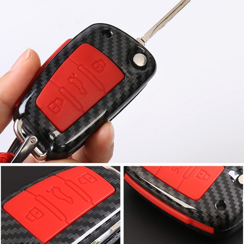 Car Key Cover Remote Control Key Protector for A4L A5 A6L A3 Q7 Q3 Q5L A8L ABS