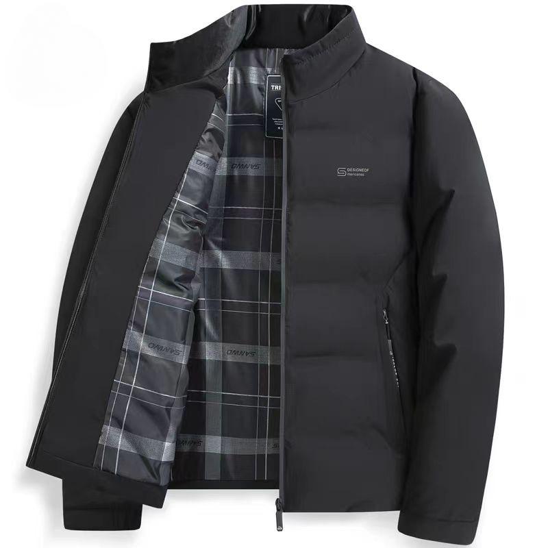 

Мужские зимние повседневные утолщенные куртки с хлопковой подкладкой для пап среднего и пожилого возраста Осенние и зимние пальто и куртки с хлопковой подкладкой 5XL