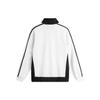 Li-Ning Sports Lifestyle Series American Retro Letter Print Straight Loose Stand Collar Versatile Casual Jacket Men Jacket White AWDU775-1