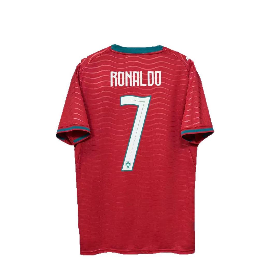 2026 Portugal World Cup Jersey - Player Edition: Cristiano Ronaldo No. 7 & Bruno Fernandes Fan Edition