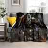 Classics Diablo Game Gamer Cartoon Blanket,Soft Throw Blanket for Home Bedroom Bed Sofa Picnic Travel Office Cover Blanket Kids