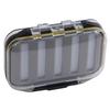 Doppelseitige wasserdichte Taschen-Fliegenfischerbox mit Schaumstoffeinlage zum Einschieben