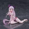 Albedo Anime Figure Shalltear Bloodfallen and Albedo Kneeling Pose Action Figurine PVC Model Toys Doll Adult Collections Gift