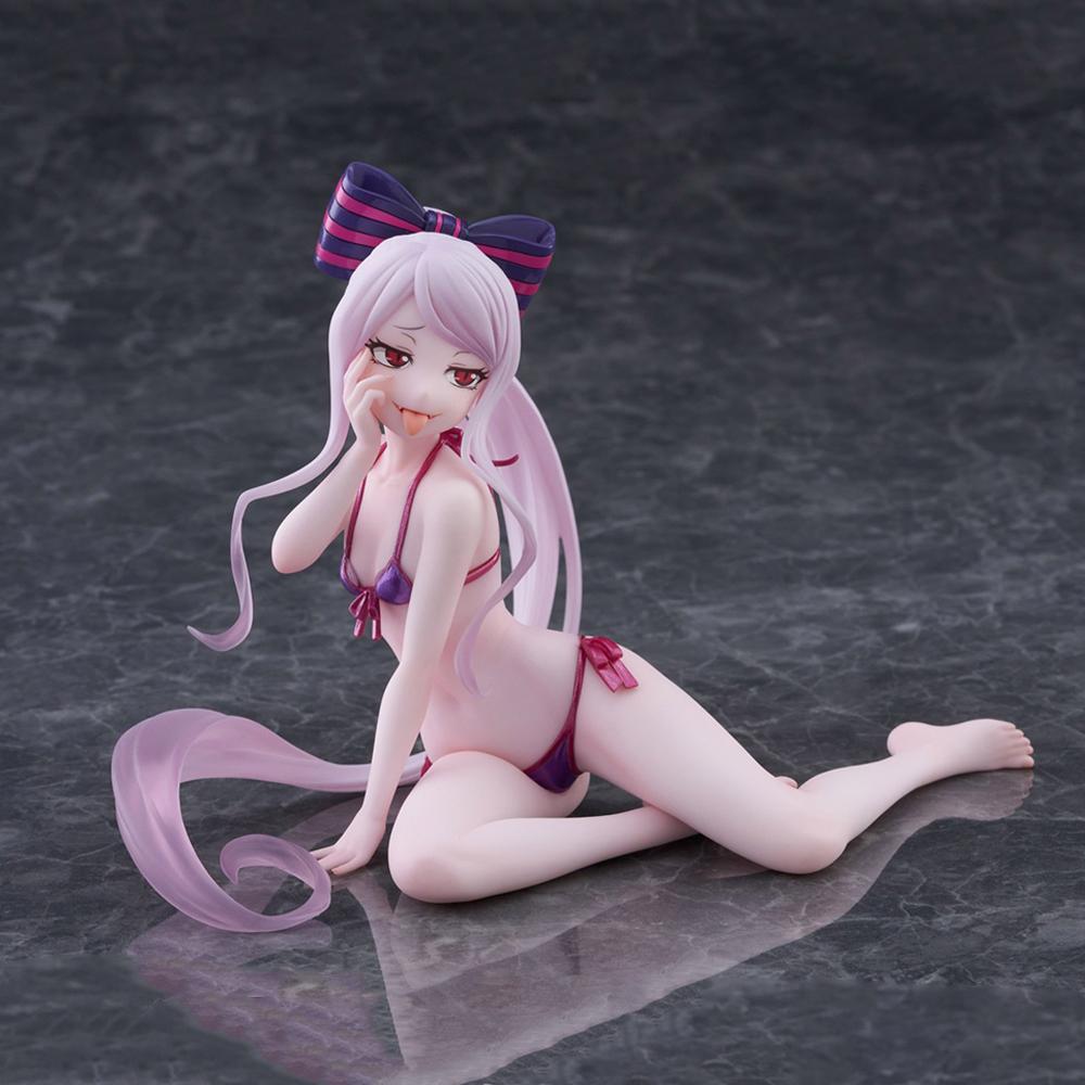 Albedo Anime Figure Shalltear Bloodfallen and Albedo Kneeling Pose Action Figurine PVC Model Toys Doll Adult Collections Gift