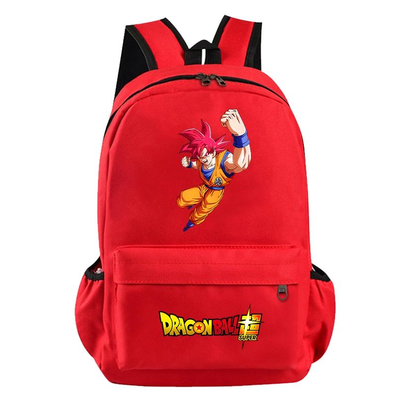 Anime Dragon Ball Printed Boy Girl Schoolbag Student Boy Girl Schoolbag Unisex Bagpack Children Teenager Cartoon Bagpack Waterproof School Bag Mochila