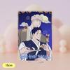 Korean Anime Champagne and Roses Acrylic Stand Cartoon Figures Zheng Yiyuan Standing Desktop Collection For Students Prize 15CM