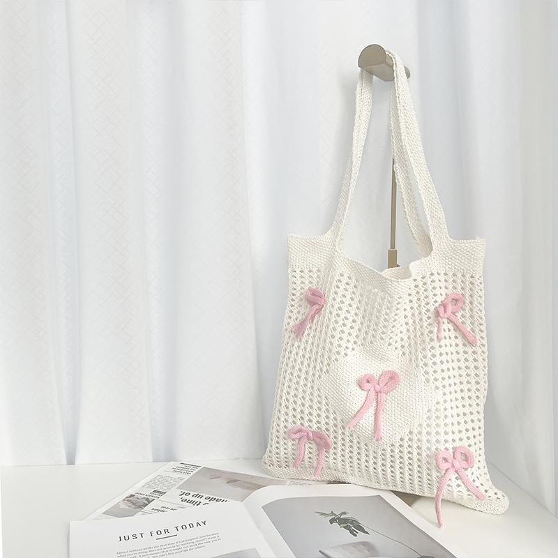 

Women S Woven Bag Texture Single Shoulder Crossbody Bag Bag розовый