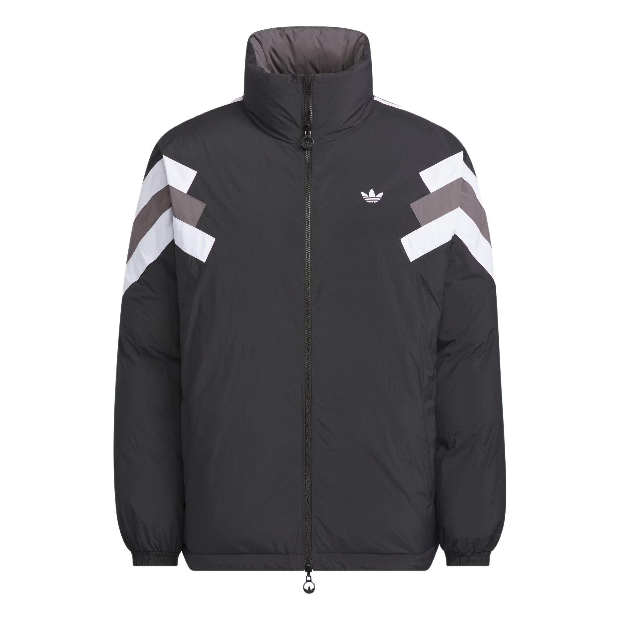 

Adidas Оригинальная куртка Гётеборг Двусторонняя Теплая Стойка Воротник Спорт Утиный пух Длинный рукав Пуховик Мужские куртки KF9608 S