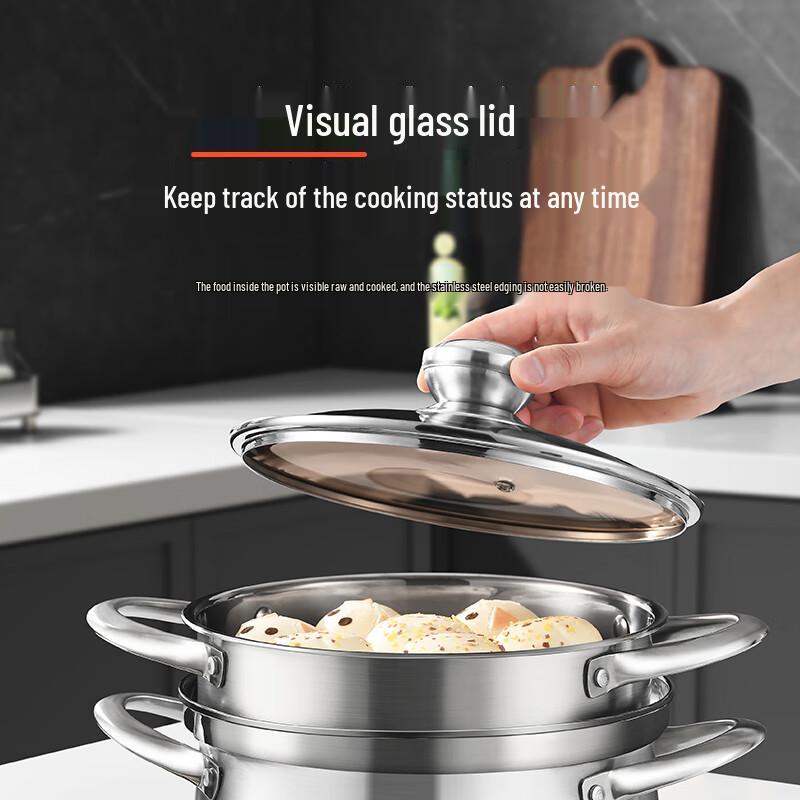 Zhang Xiaoquan Pangdundun Stainless Steel Steamer