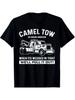 Kamelowy Print Holowniczy Elastyczny Okrągły Dekolt T-shirt Męski Casualowy Letni Styl Streetwear Moda Harajuku Odzież Męska Graficzny