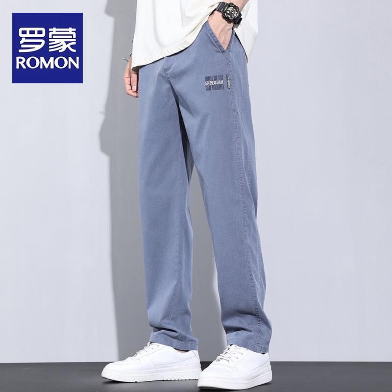 Romon Men s Loose Straight Fit Jeans 5XL