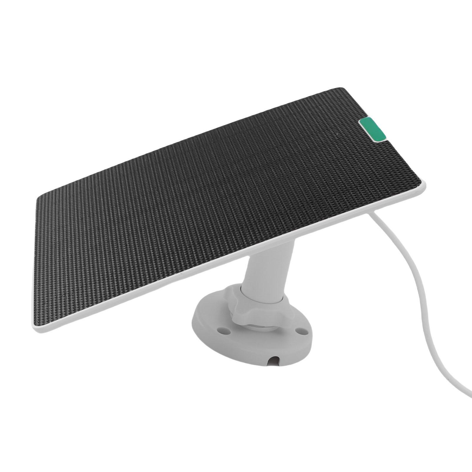

10W Solar Panel r Fit for Video Doorbell 4 3 Plus Security Camera ETFE Solar r High Efficiency U Type