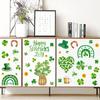 192 PCS 16 Sheets St Patricks Day Decorations Holiday Spring Window Clings - St. Patrick's Day Window Clings Decor Stickers Decals for Glass Window