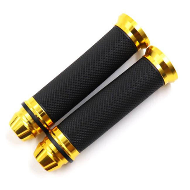 

Ручки для мотоцикла, нескользящие ручки для велосипедного руля, чехол для горного велосипеда, скутера, шоссейного велосипеда, BMX, MTB, велоспорта золотистый