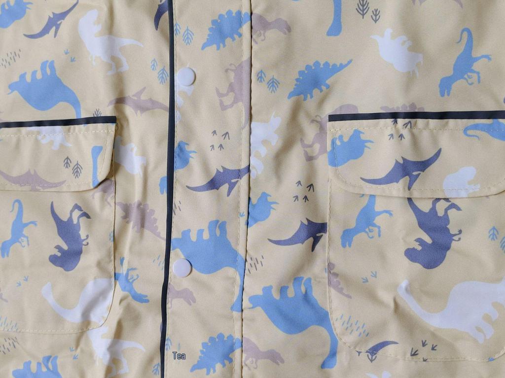 Japanese Style Cartoon Raincoats for Kindergarten Boys and Girls - Long, Rainproof, New Design