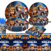 Roblox Party Supplies: Virtual World Game Decorations - Plates, Cups, Hats, Napkins, Banner