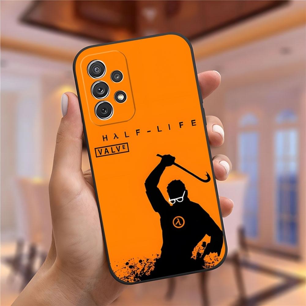Half Life Game Phone Case for Samsung S23 Ultra S24 S22 S20 Fe S21 Plus Galaxy A54 A34 A24 A53 M54 Note 20 Back Cover