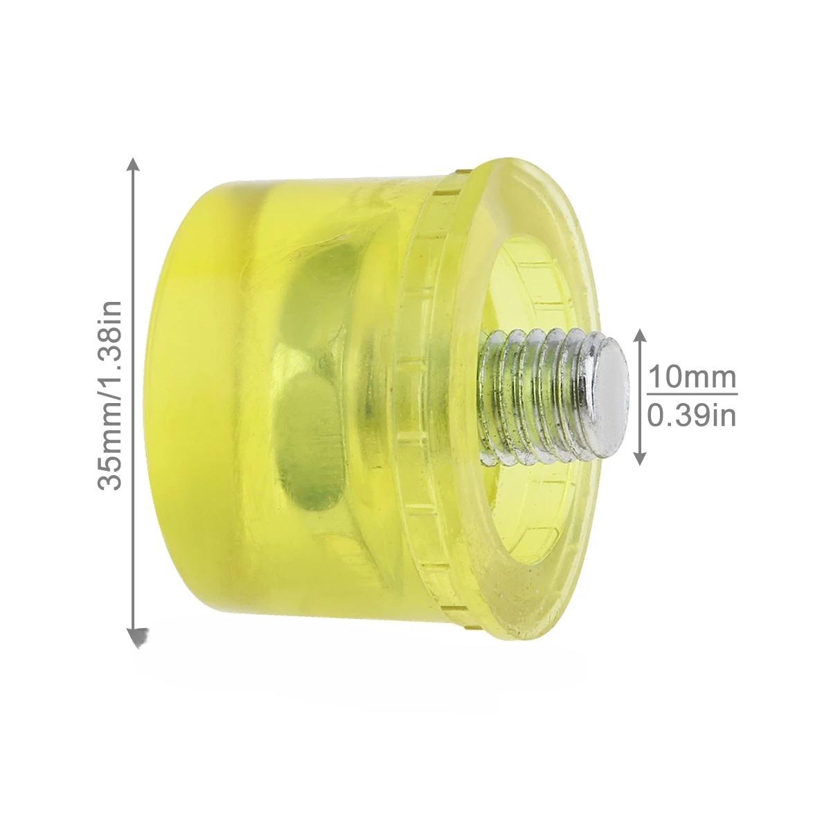 

30/35/40Mm Rubber Hammer Head Repalcements Double Faced Hammer Cap Nylon Head Mallet Hand Tools No Hammer