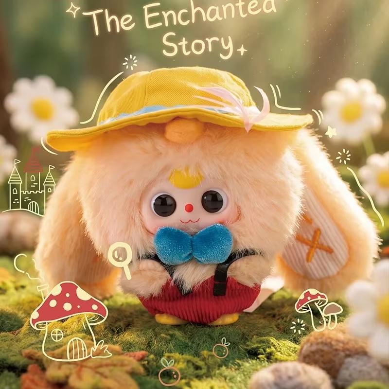 New mini Baby Three The Fairy Tale World Series Desk Decoration Items Fashion pendant Popular Dolls Girl Gifts toys